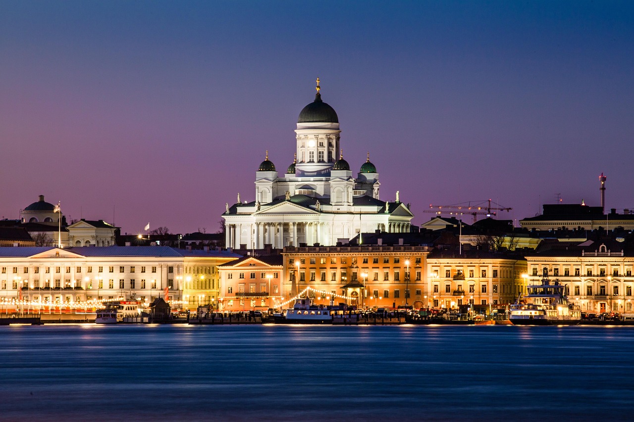Foto de Helsinque. Imagem de Tapio Haaja por Pixabay